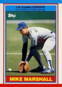 1989 Topps UK Minis Baseball Cards     048      Mike Marshall